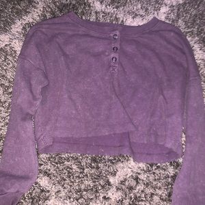 Aeropostale cropped long sleeve
